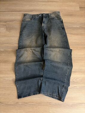 H&M Baggy Washed Jeans 30X32 Men